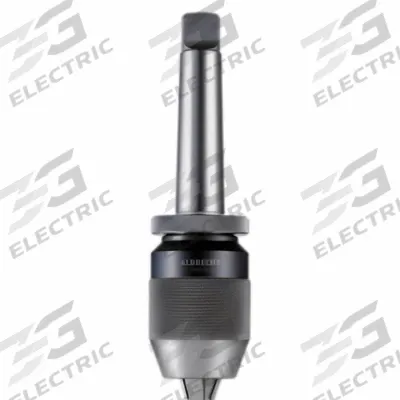 ALBRECHT Drill Chuck: MT3, 1/32 in to 1/2 in Capacity - High-Precision Keyless Drill Chucks with Integrated Arbor
