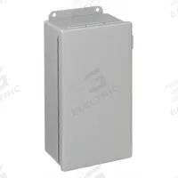 HOFFMAN Enclosure: Steel, 12 in x 6 in x 4 in, NEMA 12/13, Solid Cover, Hinged (MPN A12064CH). Key specifications — Brand: HOFFMAN; Closure Method: Clamps; Knockouts: Not Included.