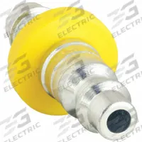PARKER Quick Connect Hose Coupling: 3/8 in Body Size, 1/4 in Hose Fitting Size, Push-to-Connect (MPN H4EP). Key specifications — Brand: PARKER; Coupling Locking Type: Push-to-Connect; Hose Fitting Gender: Male.