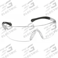 RADIANS Safety Glasses: Clear Lens, Frameless, Clear Frame, Rad-Sequel(TM) Series (MPN RS1-11). Key specifications — Brand: RADIANS; Frame Color: Clear; Lens Color: Clear.