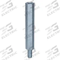 Standoff: Male x Female, M5x0.80 Thread Sz, 60 mm Lg, Hex, Steel, Zinc-Plated, 8 mm Hex Wd, 100 PK (MPN M11398.050.0050). Key specifications — Brand: APPROVED VENDOR.