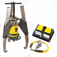 ENERPAC Hydraulic Puller Set: 50 ton Capacity with Attachments, 50 ton Cylinder Nominal Capacity (MPN GPS64A). Key specifications — attr98874: ENERPAC; attr96739: Air Pump; attr1177737: Air Pump.