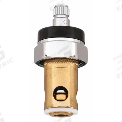 ENCORE Cartridge: Use with Hot Water, Ceramic, Lead-Free Brass - Disc Faucet Cartridges