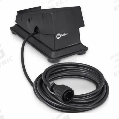 MILLER ELECTRIC Wired Foot Control: 20 ft Cable Lg (MPN 301589) - Wired Foot Controls for TIG Welders