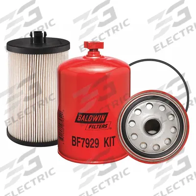 BALDWIN FILTERS Fuel Filter: Spin-On, 4 5/16 in Outside Dia, 1"-14 Thread Size - Spin-On Fuel Filters