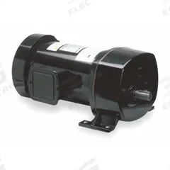 DAYTON DC Gearmotor: Parallel, 90V DC, TEFC, 144 RPM, 202 in-lb Max Torque, 1/2 hp Input Horsepower (MPN 6Z418). Key specifications — Motor Type: Permanent Magnet DC; Brand: DAYTON; Full Load Current: 5 A.