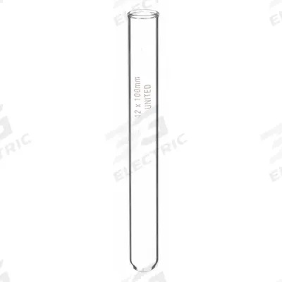 APPROVED VENDOR Test Tube: 15 mL, Test Tube, 15 mm Body Dia, 125 mm Overall Ht, Colorless - Glass Test Tubes