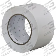 TAPECASE Film Tape: 3 in Wd, 36 yd Lg, 9 mil Thick, White, Polyethylene Film, Silicone (MPN 15C773). Key specifications — Series: S134; Backing Material: Polyethylene Film; Color: White.