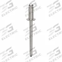Blind Rivet,1 7/16 in L,1/8 in dia,PK500: Inch, 1 7/16 in Overall Lg, 11/32 in Body Lg, Dome, 500 PK (MPN U34121.012.0043). Key specifications — Brand: APPROVED VENDOR.