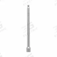 MILWAUKEE Socket Extension: 1/4 in Input Drive Size, 1/4 in Output Drive Size, 6 in Overall Lg, Std (MPN 43-24-9112). Key specifications — attr1204978: Not Insulated; attr1204980: Locking Not Included; attr1204984: MILWAUKEE; attr1204970: Chrome.