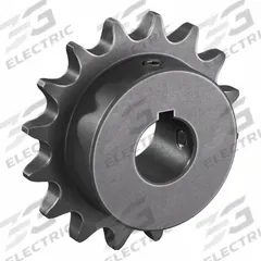 TSUBAKI Single Strand Sprocket: 41, For 1/2 in Chain Pitch, 3/4 in Bore Dia, 16 Teeth, Steel (MPN 41B16F-3/4). Key specifications — Brand: TSUBAKI.