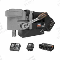 HOLEMAKER TECHNOLOGY Cordless Magnet Drill: Permanent Magnet, 270 RPM – 430 RPM, Brushless Motor (MPN 805046-025US). Key specifications — attr1254030: Brushless; attr1254036: No; attr1254018: No.
