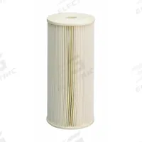 CULLIGAN Water Filter Cartridge: 5 micron, Pleated, 8 gpm, Cellulose, 9 3/4 in Overall Ht (MPN CP5BBS). Key specifications — Brand: CULLIGAN; Filter Media: Cellulose.
