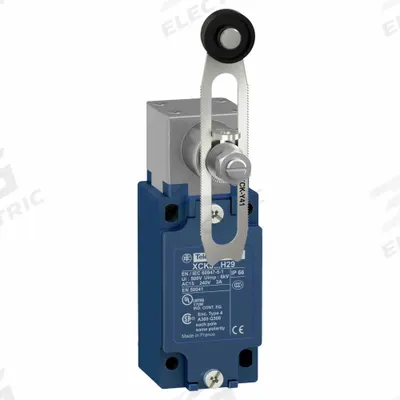 TELEMECANIQUE SENSORS Limit Switch: 60 mm Mounting Hole Vertical Center to Center Distance - Roller Lever-Arm Limit Switches