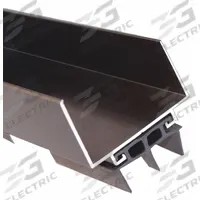 PEMKO Door Sweep: Notched Fin Insert, Aluminum, 36 in Lg, 1 3/4 in Wd, Aluminum (MPN 2173DV36). Key specifications — Brand: PEMKO.