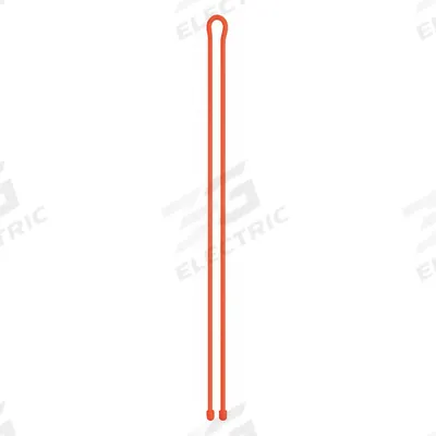 NITE IZE Gear Tie: Bright Orange - Twist-Release Cable Ties