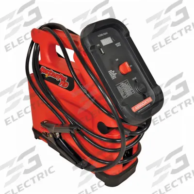 ASSOCIATED EQUIP Battery Jump Starter: Boosting, For 12 V DC Battery Volt, 0.6 A @ 12V - Handheld Power & Jump Starters