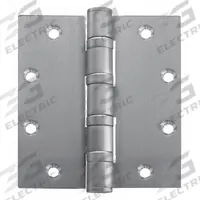 BEST Butt Hinge: Stainless Steel, Full Mortise, 1 1/2 in Leaf Wd (MPN FBB199NRP 4 5X4 DOOR HINGE 32D STS). Key specifications — Removable Pin: No; Bearing Type: Ball; Material: Stainless Steel.