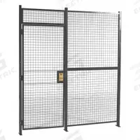 RAPIDWIRE Welded Partition Cage: 30 ft W x 2 in D 10 ft H, Gray, 1 Sides, Powder-Coated (MPN 30101W). Key specifications — attr1283235: Yes; attr1283272: RAPIDWIRE; attr1283267: Welded; attr1283268: Complete Wire Security Cages; attr1283246: Keyed Different Cylinder; attr1283240: Out; attr1283243: Yes; attr1283254: No.
