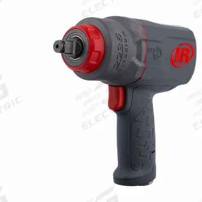 INGERSOLL RAND Air Impact Wrench: Full-Size, 1/2 in Drive, Pistol-Grip, 1/4 in NPT Air Inlet - Pistol-Grip Air-Powered Impact Wrenches with Standard Anvils