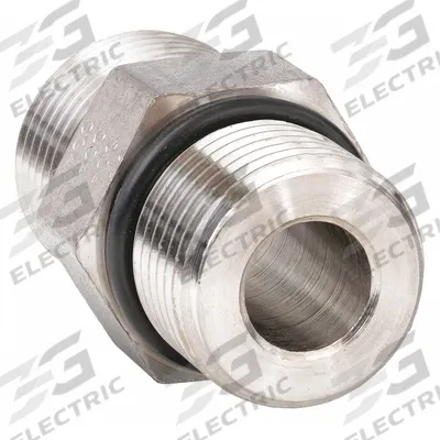 PARKER Compression Fitting Adapter: 1/2 in OD x 1/2 in Pipe size, 3/4-16 Thread Size - O-Ring Face Seal Stainless Steel Compression Fittings