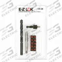 APPROVED VENDOR Self Locking Thread Insert: Std Wall, 1/4"-28 Int Thrd Sz, 7/16"-14 Ext Thrd Sz (MPN EZ-329-428). Key specifications — Compatible Tap Size: 7/16"-14; Internal Thread Fit: 2B; System of Measurement: Inch; Thread Type: Coarse; Wall Type: Standard Wall; External Thread Fit: 2A.