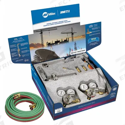 SMITH EQUIPMENT Heavy Duty Combination Torch LP Outfit: Natural Gas/Propane - Cutting & Heating Outfits