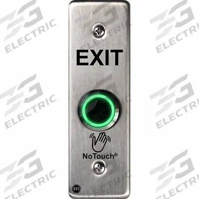 SAFETY TECHNOLOGY INTERNATIONAL Wave-to-Open Touch Plate: 4 13/16 in Ht, 1 5/8 in Dp, 1 1/2 in Wd - Wave-to-Open Exit Devices