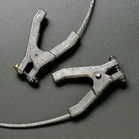 APPROVED VENDOR Bonding and Grounding Wire: (2) Hand Clamps, 3 ft, PVC, Clear (MPN 8AA86). Key specifications — Conductor Material: Carbon Steel; Connector Types: (2) Hand Clamps; Clamp Opening Span: Hand Clamp 3/4 in; Brand: APPROVED VENDOR; Wire Length: 3 ft; Manufacturer Part Number: 8AA86.
