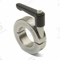 RULAND MANUFACTURING Quick Clamping Shaft Collar: 2 1/16 in Bore Dia, Round, 303, Stainless Steel (MPN LV-MCL-35E-SS). Key specifications — attr921855: Black; attr921844: Bright; attr921839: RULAND MANUFACTURING.