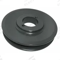 APPROVED VENDOR V-Belt Sheave: BK55H, 1 Groove, 5.25 in OD, Bushed Bore, H/QT, Cast Iron. Key specifications — Pulley Industry Number: BK55H.