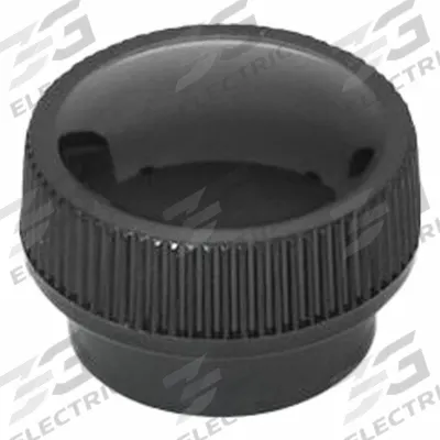 JW WINCO Knurled Nuts; Knurled Knobs: Knurled, Plastic w/ Brass Thread, M8 Thread - Knurled Knobs with Threaded Hole