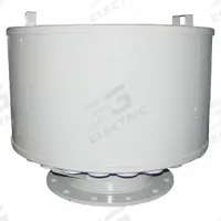 SOLBERG Filter Silencer: 8 in Flange Inlet Size, 1,800 cfm, 23 in Overall Ht, 28.5 in Outside Dia (MPN FS-385P-800F). Key specifications — attr60071: FS-385P-800F; attr60074: SOLBERG.