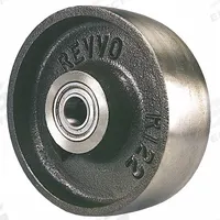 APPROVED VENDOR Caster Wheel: 10 in Wheel Dia., 2 1/8 in Wheel Wd, Iron, 2,750 lb Load Rating, Gray (MPN 250 CI1H). Key specifications — Includes Spanner Bushing: Included; Wheel/Tread Material: Iron; Wheel/Tread Color: Gray; Brand: APPROVED VENDOR.