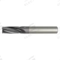 WIDIA HANITA Roughing End Mill: Carbide, TiAlN Coated, 4 Flute, Fine Pitch, 10 mm Mill Dia (MPN 490610004RT)