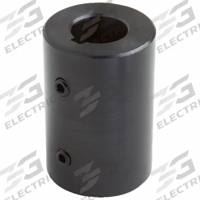 CLIMAX METAL PRODUCTS Rigid Shaft Coupling: 1 1/2 in Bore Dia 1, 1 1/2 in Bore Dia 2 - One-Piece Rigid Shaft Couplings