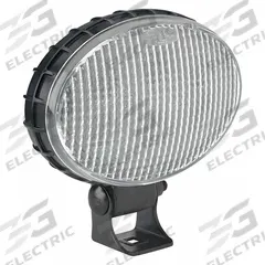 J.W. SPEAKER Vehicle Work Light: Oval, Spot, LED, Pedestal, DT04-2P Connector, Surface Mount, Black (MPN 770 XD). Key specifications — Housing Color: Black; Brand: J.W. SPEAKER; Electrical Connection: DT04-2P Connector; Installation Type: Removable.