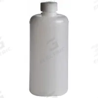 QORPAK Chemical/Reagent Bottle: HDPE, 16.9 fl oz, 500 mL, Natural, 28-415 Screw Closure Size (MPN 239536). Key specifications — Body Color: Natural; Closure Attached: Attached; Brand: QORPAK; Pre-Cleaned: Trace Metals; Closure Included: Yes.