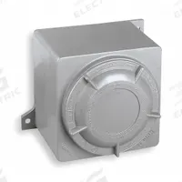 HUBBELL KILLARK Hazardous Location Enclosure: Enclosure and Blank Cover, 12 in x 12 in x 8 in (MPN GRH). Key specifications — Brand: HUBBELL KILLARK; Closure Method: Screws.