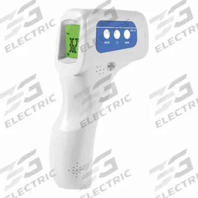 FIRST VOICE Infrared Thermometer: Forehead, Infrared Thermometer, 1 sec Readout Time - Infrared Thermometers