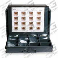 AIGNEP USA Tube Fitting Kit: Brass, 105 Pieces, Bulkhead Union/Connector/Elbow/Union/Union Tee (MPN 88970-03). Key specifications — Brand: AIGNEP USA; Specific Fitting Shapes Included: Connector.