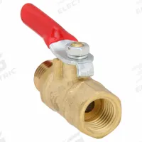 WINTERS Manual Two-Way Ball Valve: 1/4 in, Brass, Straight, MNPT x FNPT, 400 psi Max. Pressure (CWP) (MPN SMV500LF). Key specifications — Brand: WINTERS; Stem Material: 300 Stainless Steel; Handle: Lever.