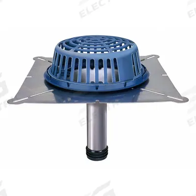 ZURN Roof Drain: 13 5/8 in Overall Dia, 17 in Overall Ht, 18 1/2 in Overall Wd - Replacement Roof Drains & Roof Drain Bodies