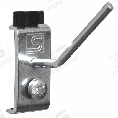 TRESTON Pliers/Wrench Tool Holder: 3 3/8 in x 1 31/32 in x 1 in, 5 Hooks, Screw-In - Hooks for Square-Hole Pegboard