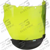 MSA Visor: 8 in Overall Ht, 0.07 in Overall Thick, Green, Polycarbonate (MPN 10118480). Key specifications — Material: Polycarbonate; Brand: MSA.