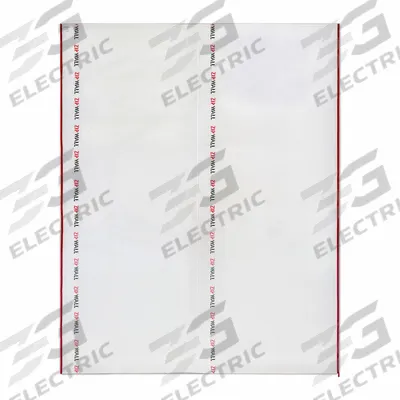 ZIPWALL Barrier Panel: Panel, 10 ft Wd, 12 ft Ht, Plastic, White - Dust Barrier Doors & Panels