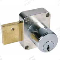COMPX NATIONAL Deadbolt Lock: Keyed Different, Horizontal Left, Rectangular, 1 5/8 in Body Ht, Steel (MPN C8173-KD-26D). Key specifications — attr1313962: Chrome-Plated; attr1313948: Silver; attr1313954: COMPX NATIONAL.