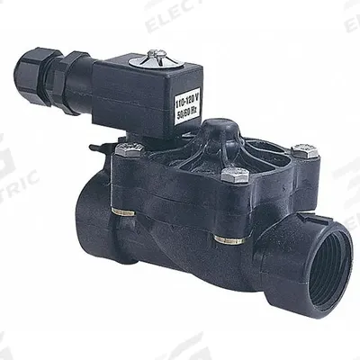 PURTEST Solenoid Valve: For 21VL25/21VL26/21VL27 Series, Plastic, Black - Faucet Sensor Solenoid Valves & Replacement Parts