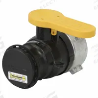 BANJO Manual Two-Way Ball Valve: 2 in, Polypropylene, Straight, Female Buttress x Male Camlock (MPN WSF210FSAE). Key specifications — Brand: BANJO; Handle: Lever.