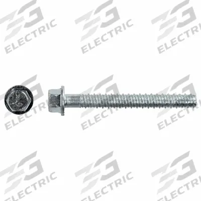 RED HEAD Screw Anchor: 6 in Overall Lg, 5/8 in Dia, Steel, External Hex, Hex, Steel - Heavy-Duty Hex-Head Screw Anchors